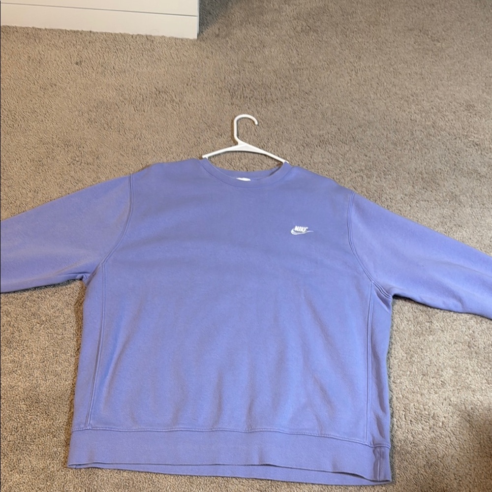 Nike Light Purple Crewneck Sweatshirt